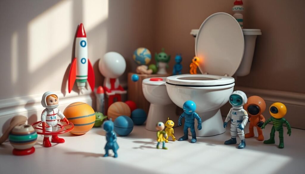 Space-themed toys