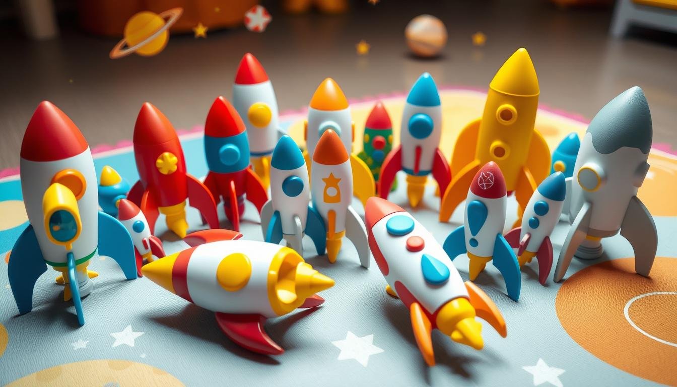 childs toy rocket