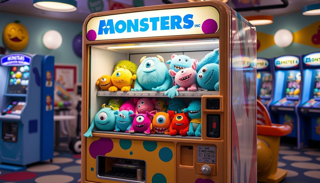 monsters inc toy vending machine