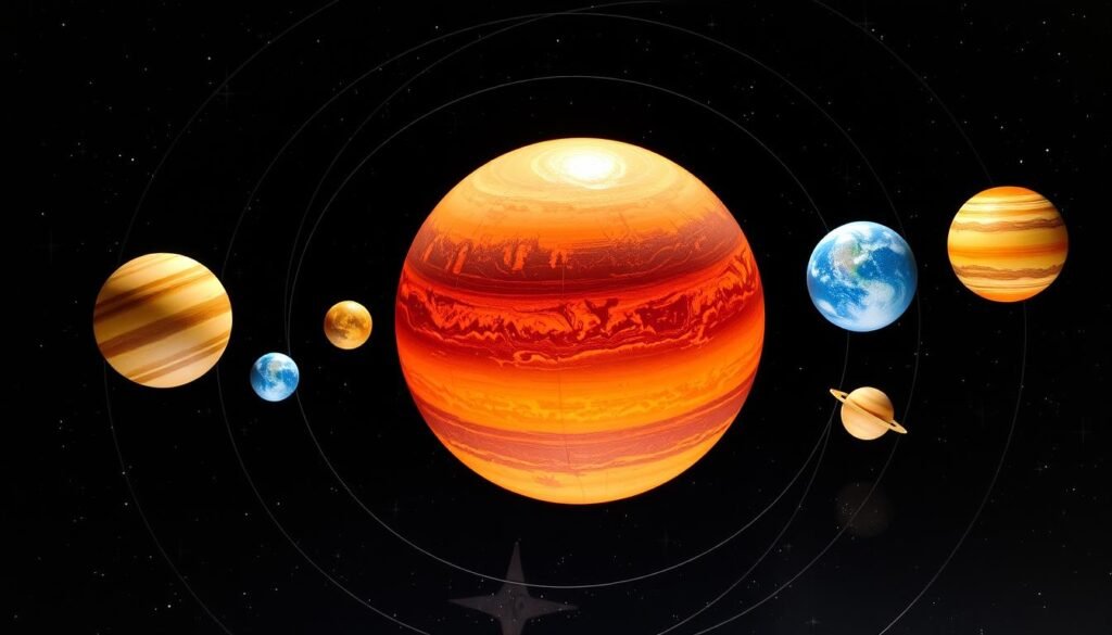 solar system model