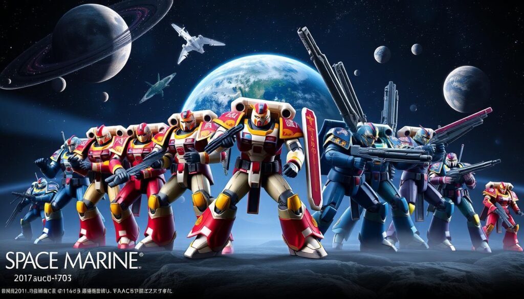 Bandai Space Marine Collectibles Bandai Space Marine Collectibles