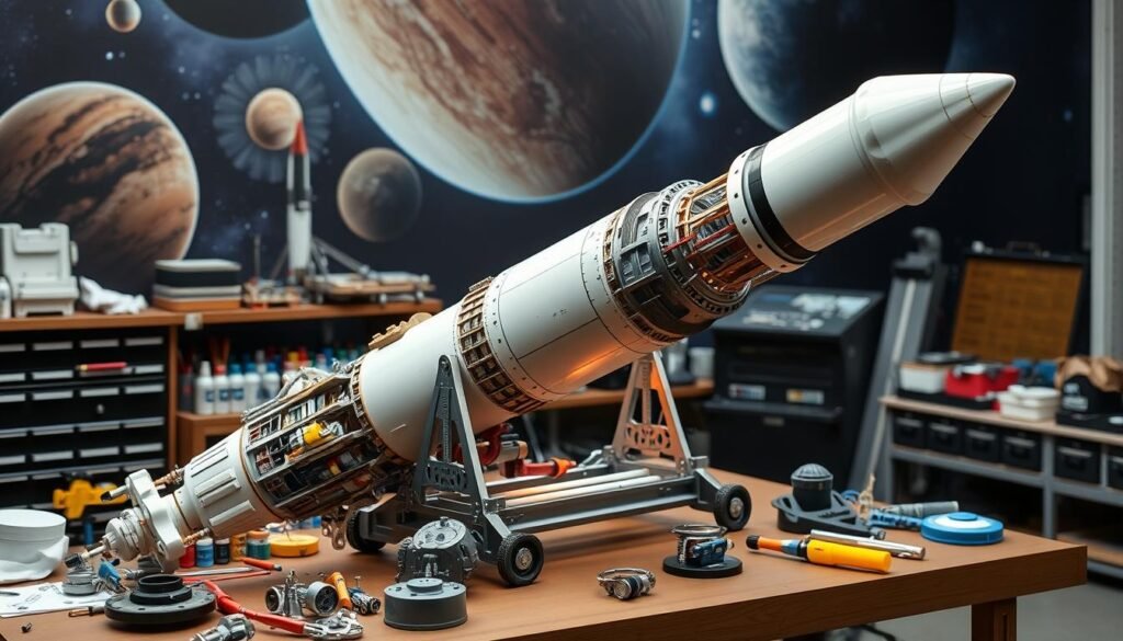 Saturn V Rocket Model