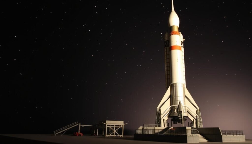 Saturn V model