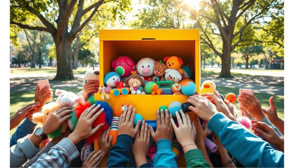 Toy donation
