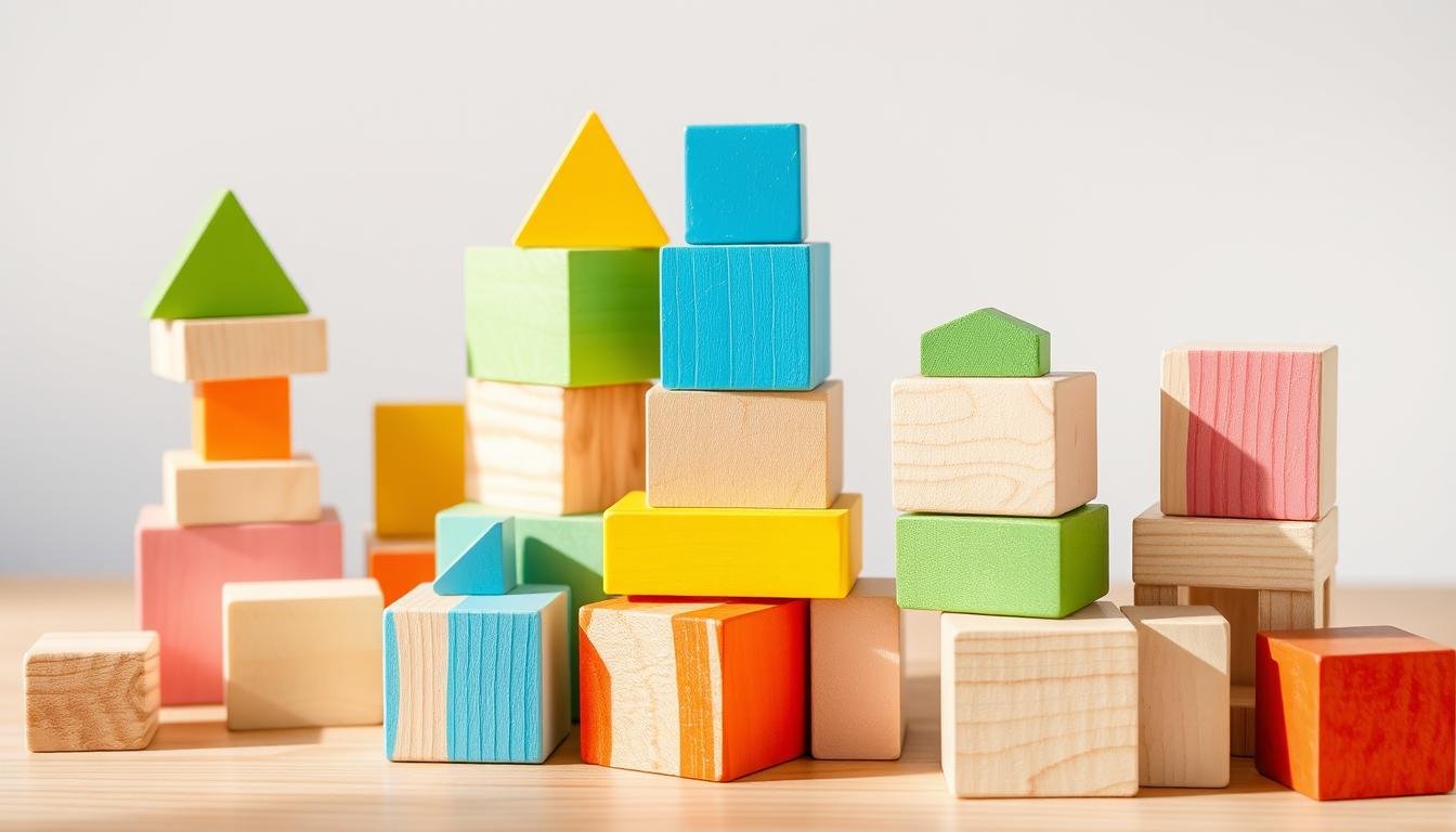 how to clean wooden blocks toys