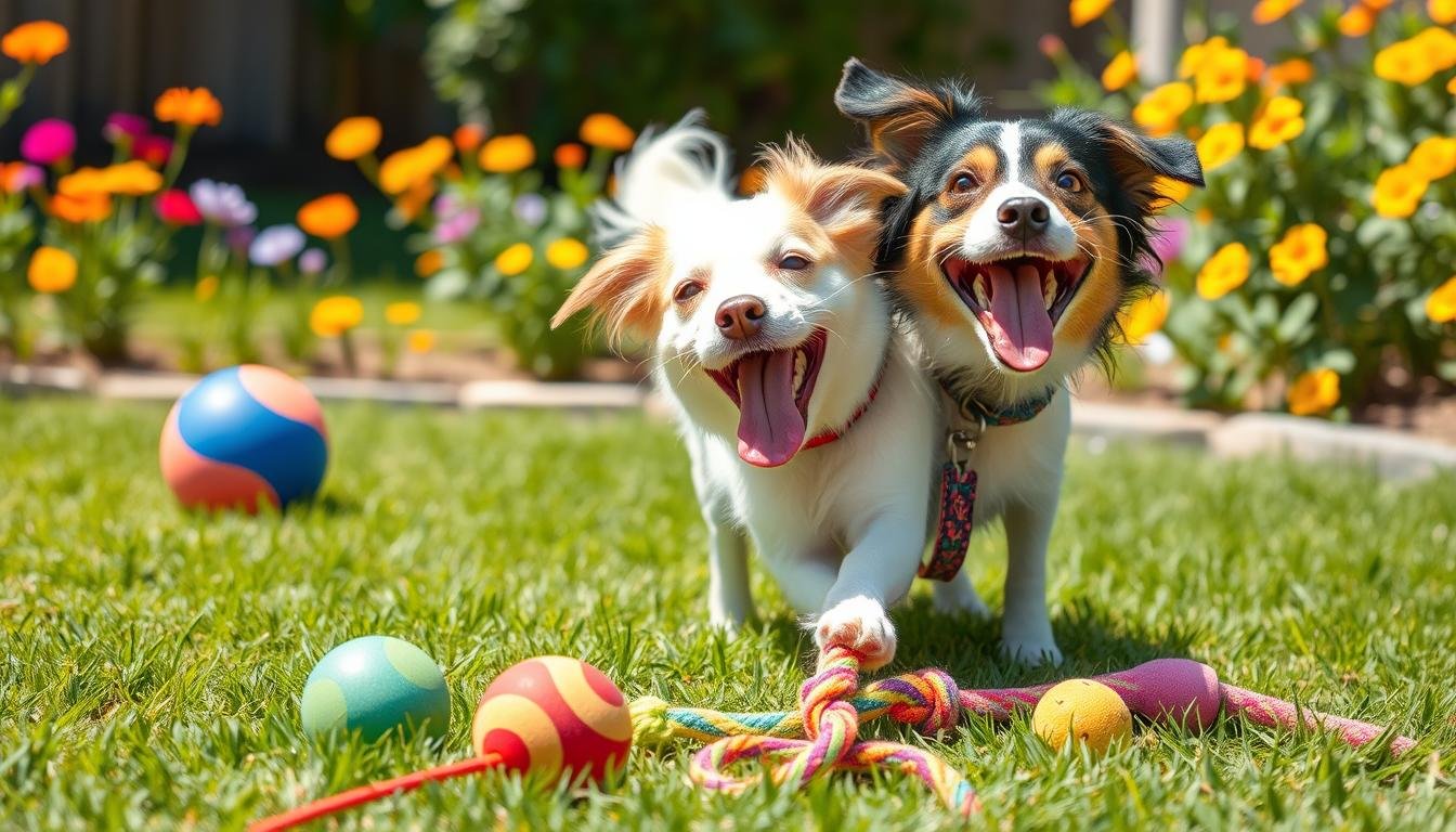 how to get your dog to play with toys
