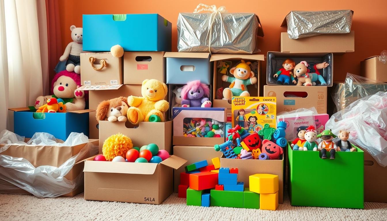 how to pack toys for moving