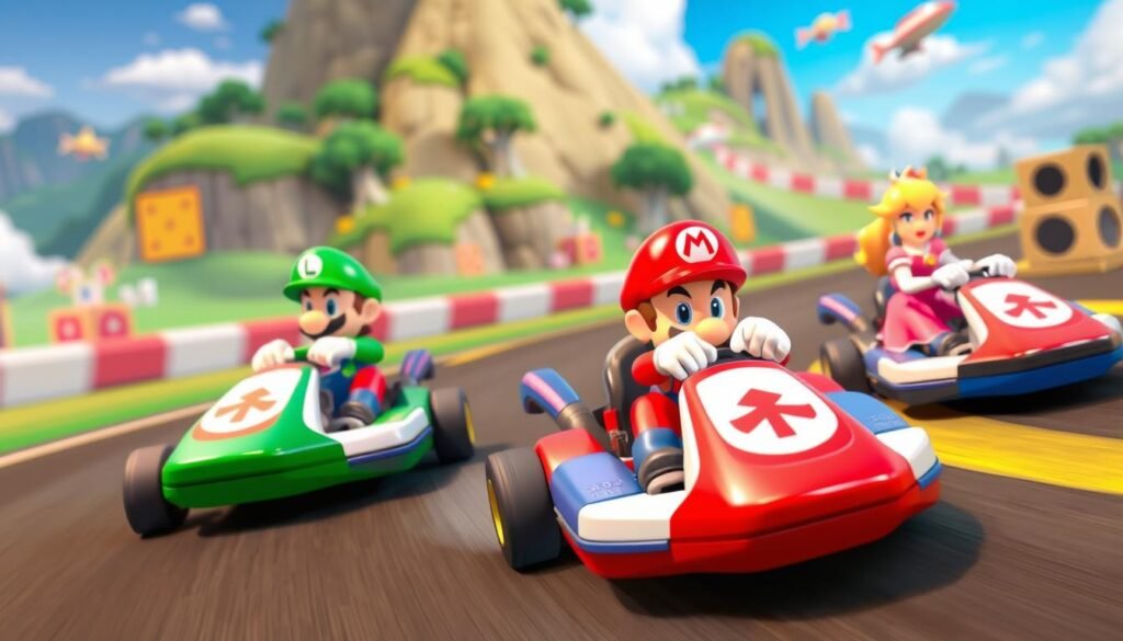 mario kart figures
