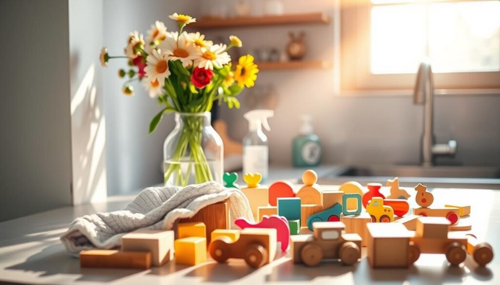 Cleaning Wooden Toys